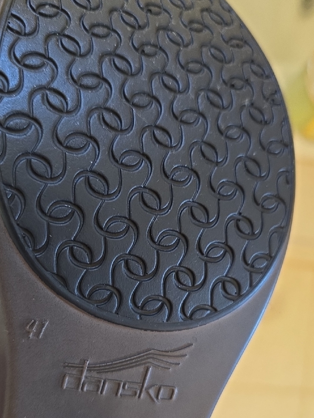Dansko Brown Leather Slip-On Shoes with Buckle - Picture 6 of 6